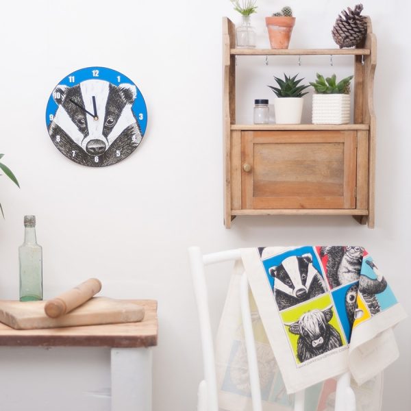 Animal Ink clocks