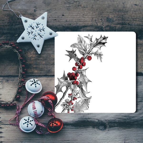 Vintage Xmas coasters