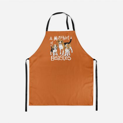 Mischief of Beagles apron