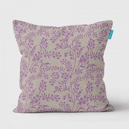 Pink Lavender ecru cushion