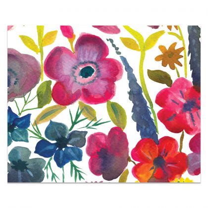 Floral Beauty outdoor stool pattern