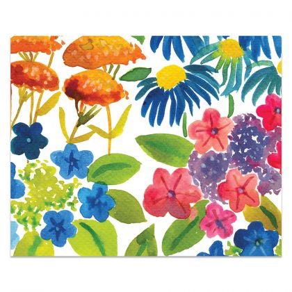 Floralicious outdoor stool pattern