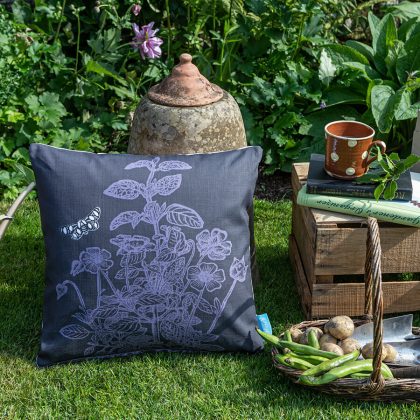 Mint, Marigold, Moth cushion