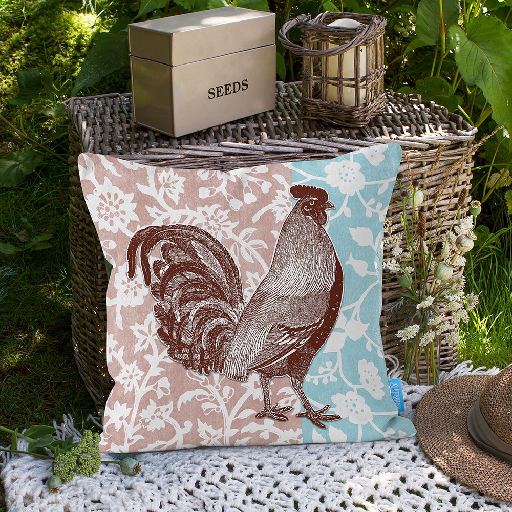 Cockerel cushion | Bete Decor