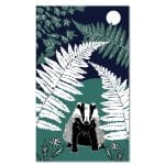 Badger Tea Towel One World Range