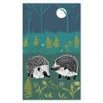 Hedgehog Tea Towel One World Range