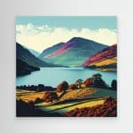 Breath-taking View Canvas Print