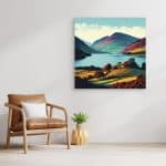 Breath-taking View Canvas Print